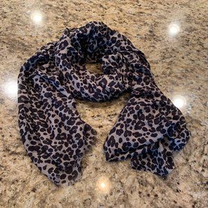 Cheetah Print Scarf (LOFT)